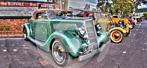 Vintage American cars