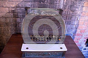 Vintage cash register