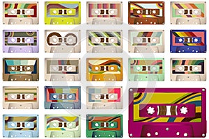 Vintage Cassette Tapes photo