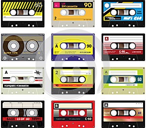 Vintage cassette tapes vol 2