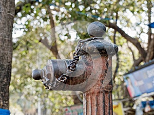 Vintage Cast iron Fire Hydrunt Fort Flora Fountain
