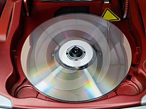 Vintage CD player, audio mini-system, radio, player