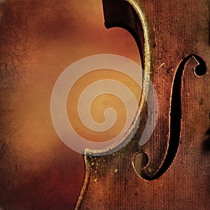 Vintage cello background