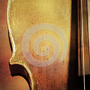 Vintage cello background