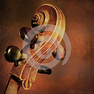 Vintage cello background