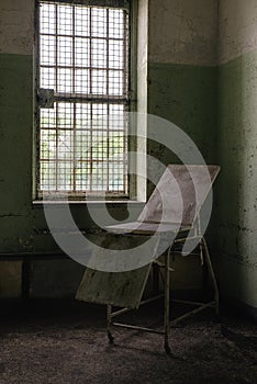 Vintage Chair - Abandoned Hospital / Sanitarium - New York