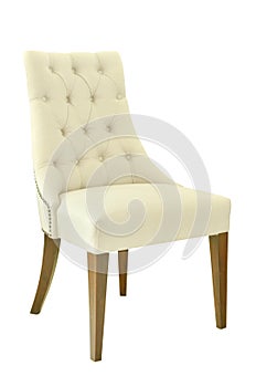 Vintage chair isolated