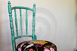Vintage Chairs Illustration Isolated Pattern