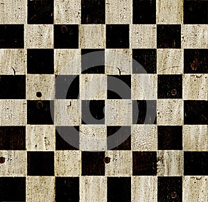 Starodávný šachy deska 