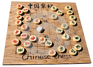 Vintage Chinese chessboard