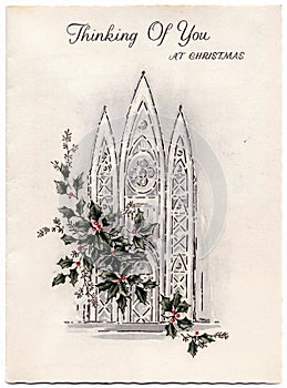 Vintage Christmas Card