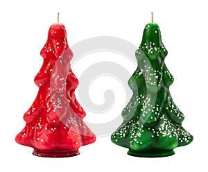 Vintage Christmas Tree Candles from the 1940s. photo