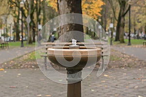 Vintage City drinking Fountain