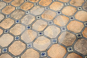 Antico piastrelle pavimento decorativo hashtag modello 
