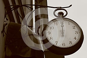 Vintage clock photo