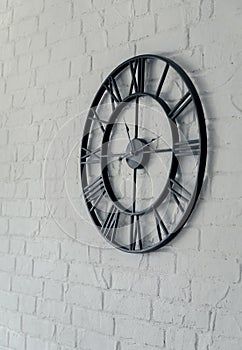 Vintage clock with Roman numeral