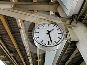 Vintage Clock in Skytrain Station