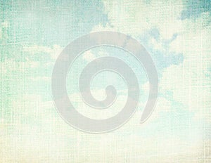 Vintage cloudy background