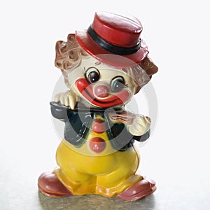 Vintage clown figurine. photo