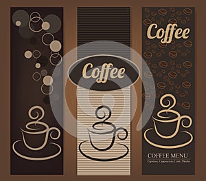 Vintage Coffee banners