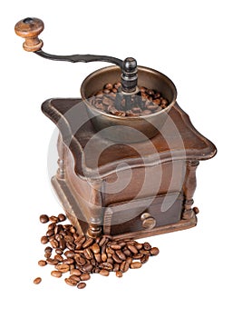 Vintage coffee grinder