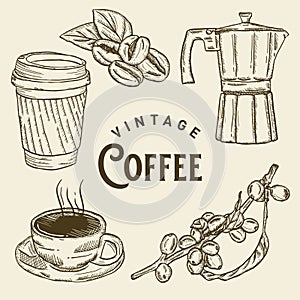 Vintage Coffee Illustration