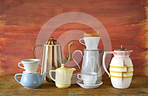 Vintage coffee pots