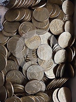 Vintage coins