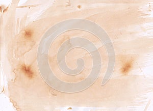 Vintage colored of old paper background with thermal burn marks