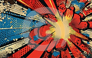 Vintage Comic Book Blast