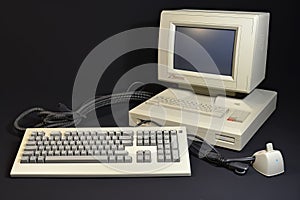 Vintage Commodore Amiga 2000 PC with Monitor 1084S