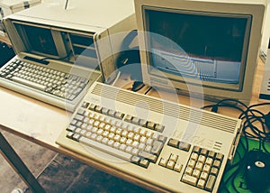Vintage Commodore Amiga 1200 PC computer