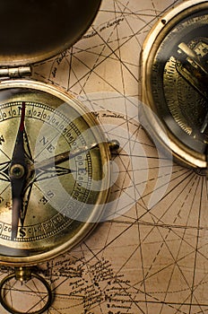 Vintage compass