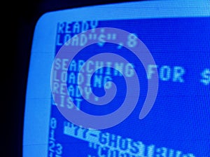 Vintage Computer Screen Display