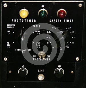 Vintage control panel