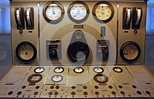 Vintage control panel