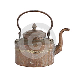 Vintage cooper teapot