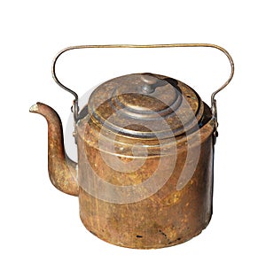 Vintage copper kettle