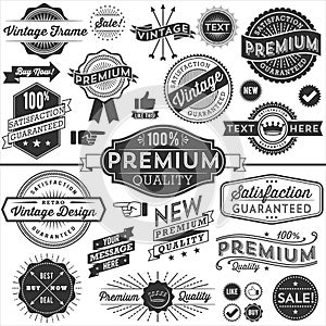 Vintage Copyspace Design Elements