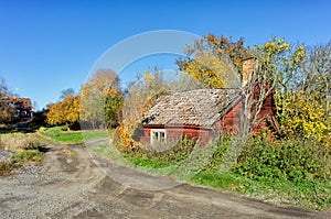 Vintage cottage in Sweden