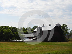 Vintage Country Farm with cupola`s and silo`s