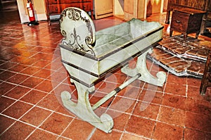 Vintage cradle in hdr