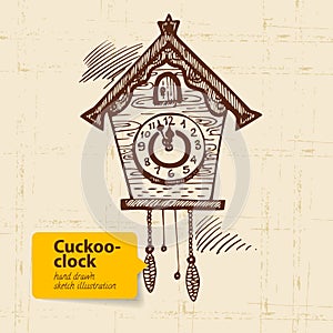 Vintage cuckoo-clock