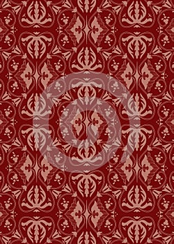 Vintage damask pattern