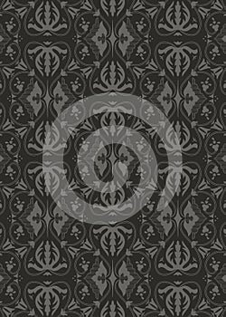 Vintage damask pattern