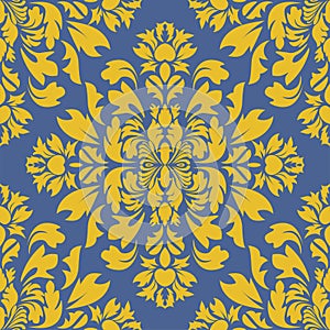 Vintage damask pattern, great design for any purposes. Indian paisley pattern vector seamless.