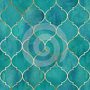 Vintage decorative grunge indian, moroccan seamless pattern