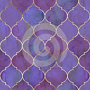 Vintage decorative grunge indian, moroccan seamless pattern