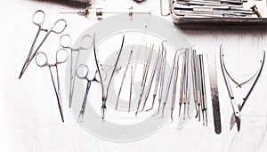 Vintage dental instruments