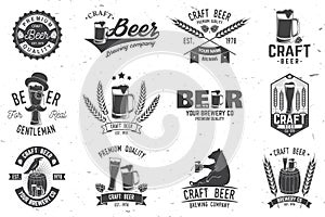 Vintage design for bar, pub and restaurant business.